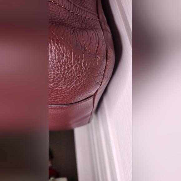 Coach Sienna Park Carrie Brown Shoulder bag Pebbled Leather 2013 Purse Hobo - Picture 7 of 15